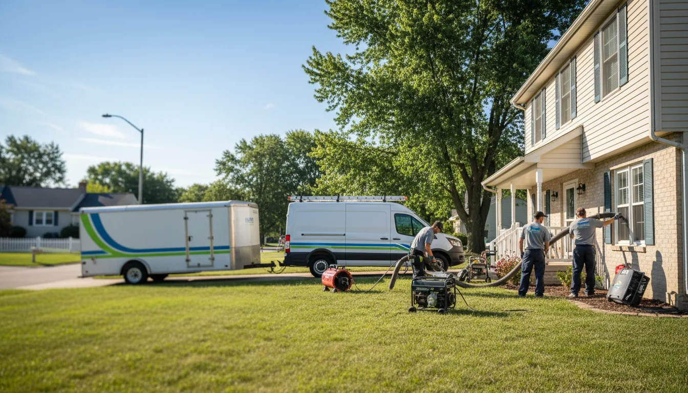 Flooded Basement Restoration And Cleanup With Repair in Mott, ND near me